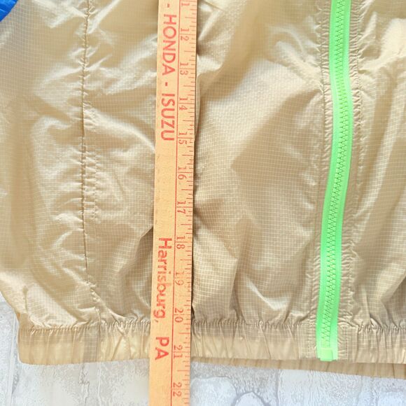 Fabletics Payton Woven Cedar Multi Jacket Lightweight Color-Blocked Zip Jacket M - Picture 9 of 10